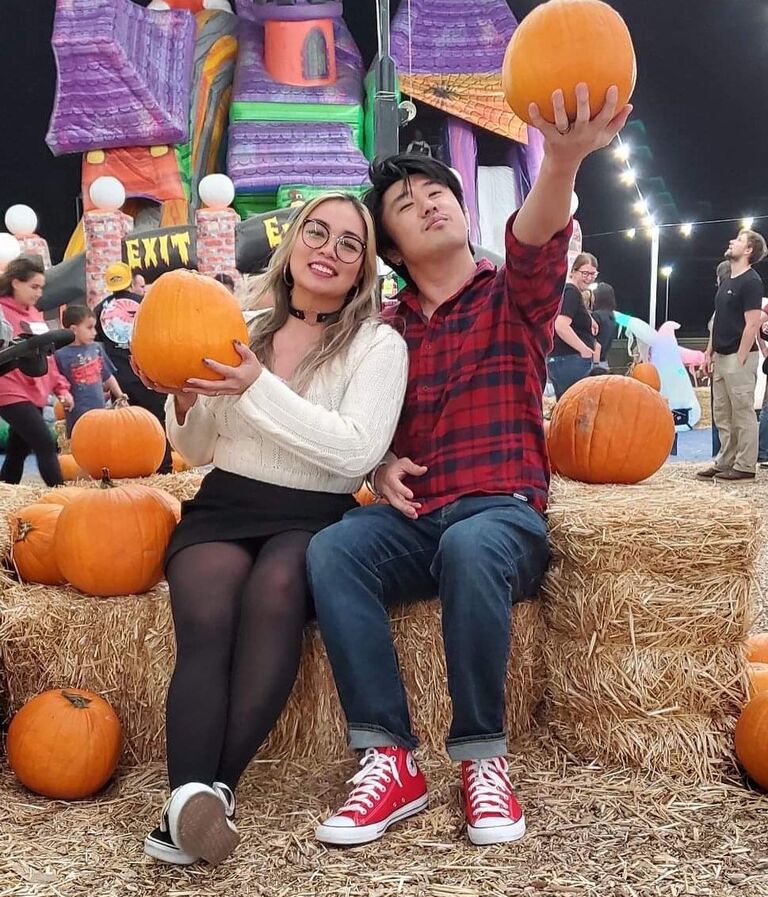 Our first pumpkin patch