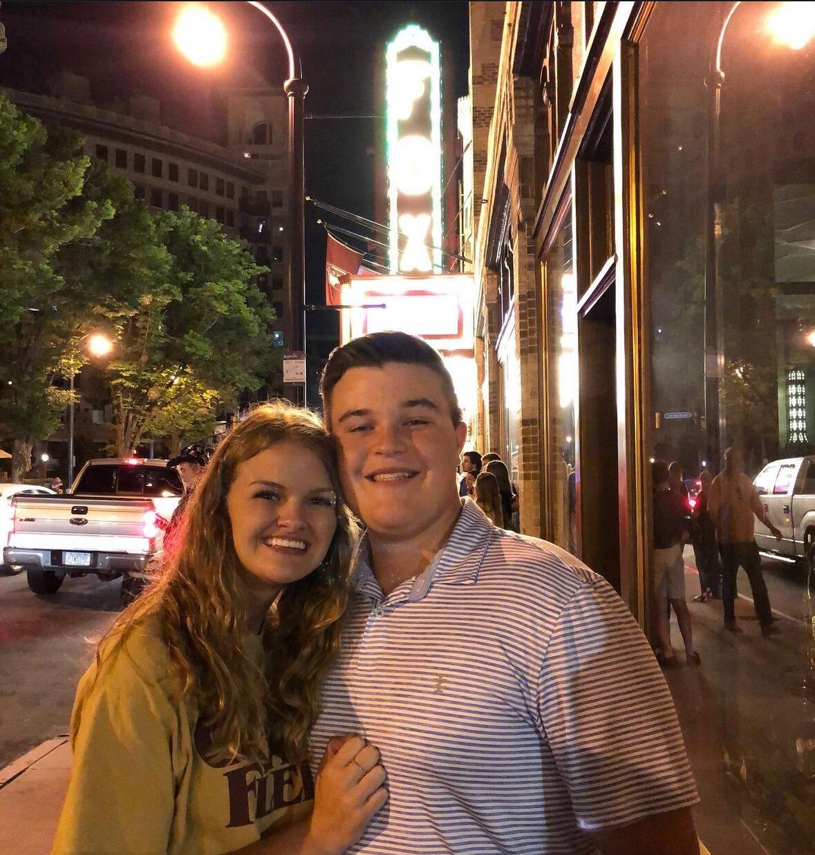 The day John officially became Katelyn's concert buddy! 