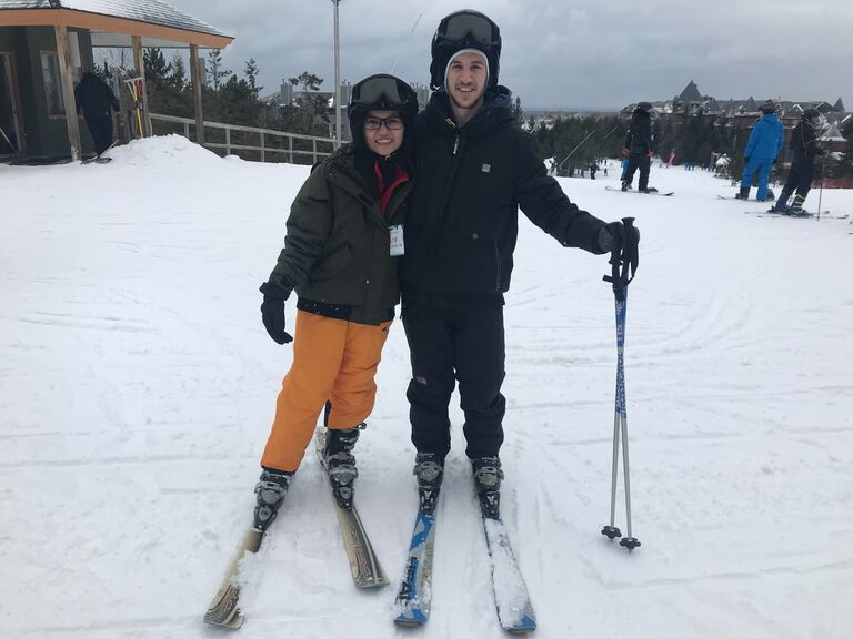 Our first road trip together as a couple to Blue Mountain Ski Resort!  