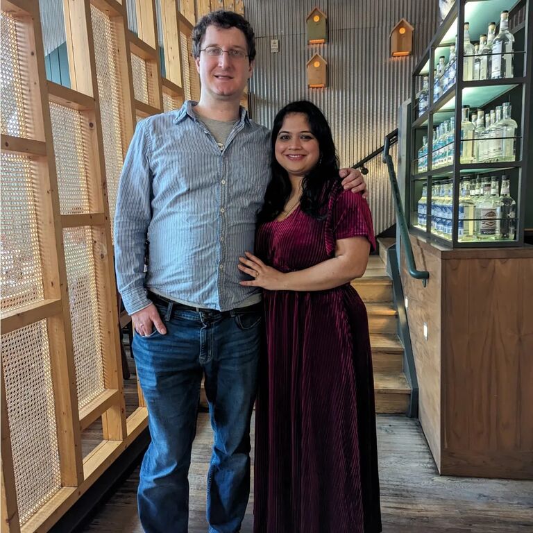 An early celebration for our 1 year court wedding anniversary! @Founding Farmers, Potomac
