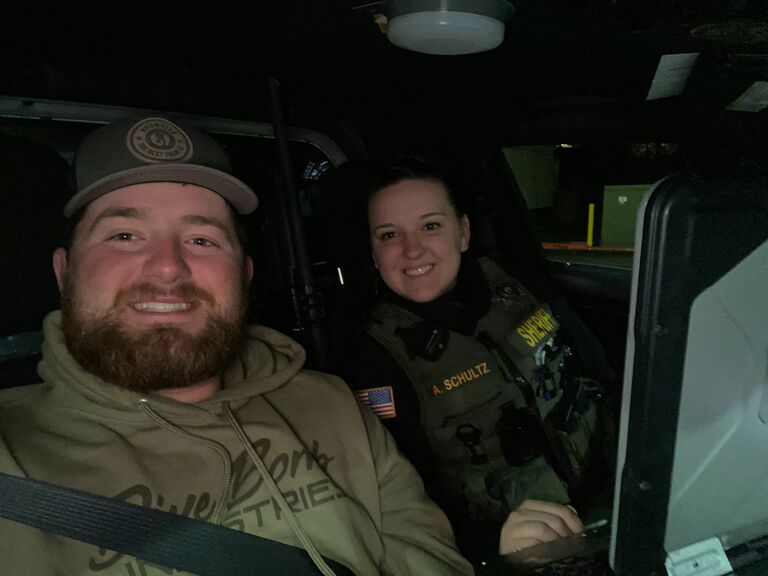 Travis' first Ride Along
