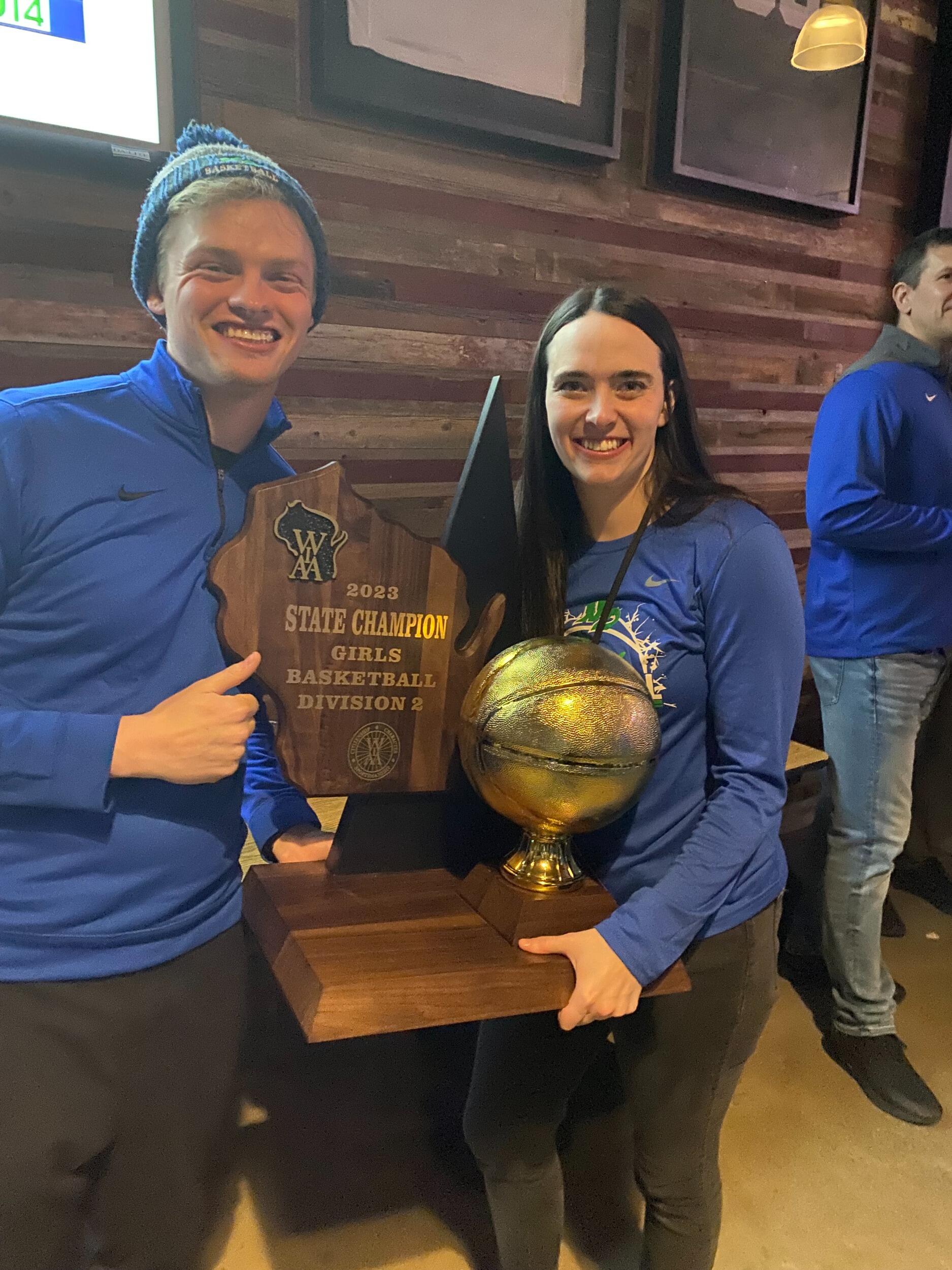 Second State Championship together (Christopher still has 0)