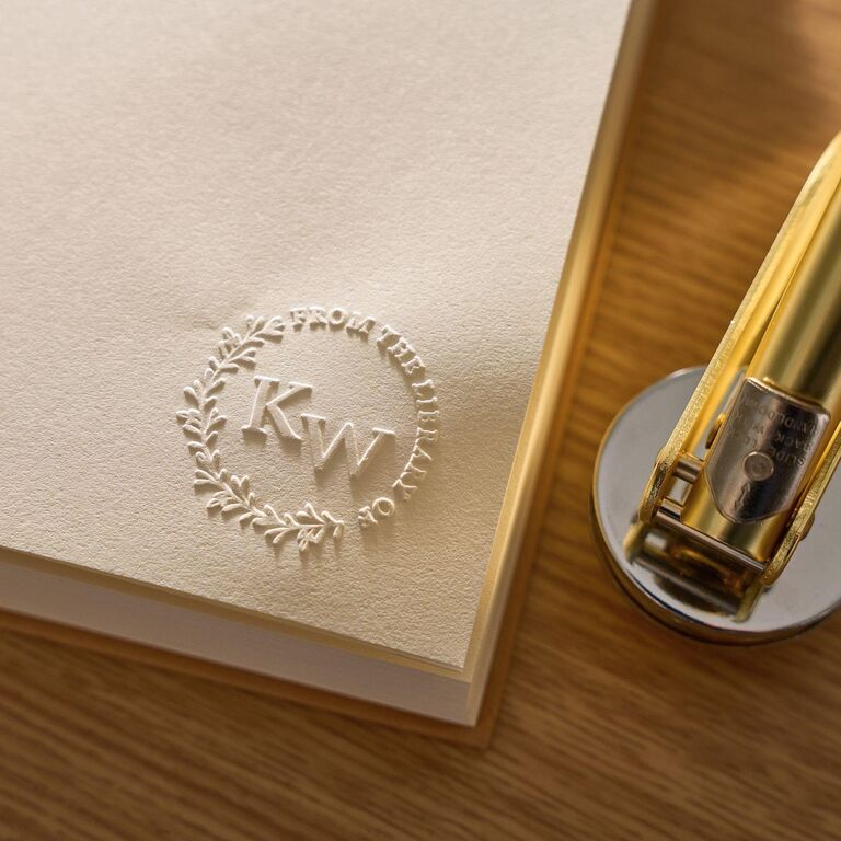 Envelope embosser gift for girlfriend