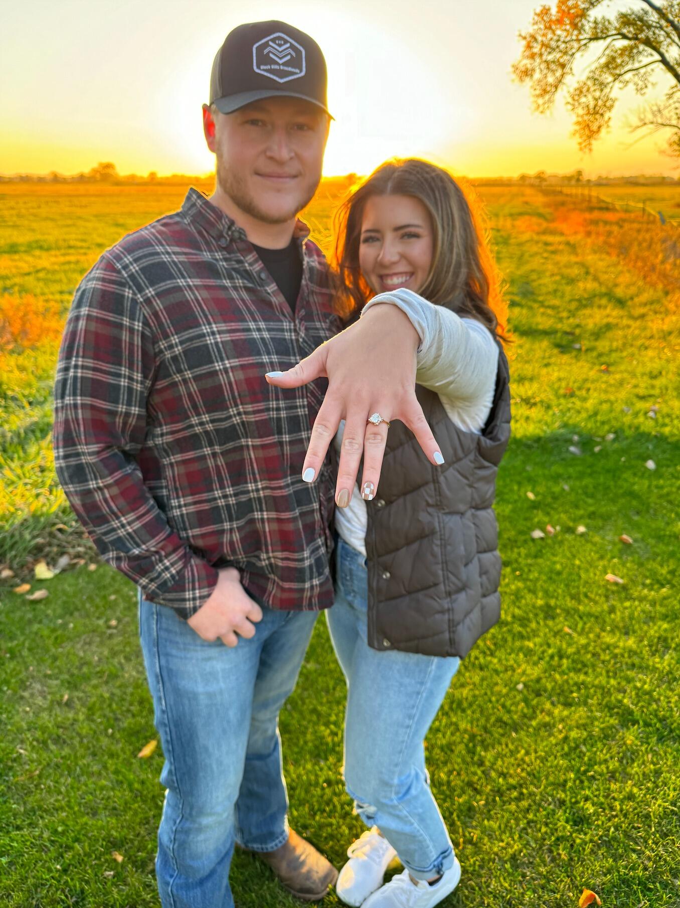 got engaged 