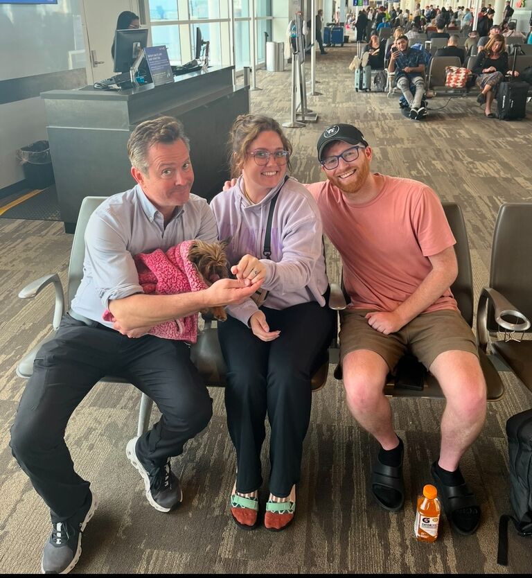 Held hands with a celebrity