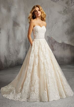 low back ball gown