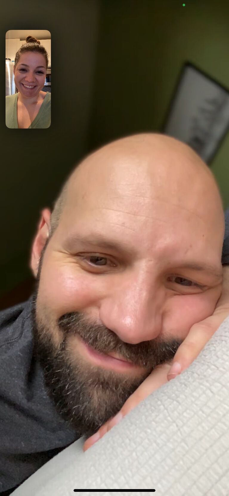 We spent the next 6 months living a long distance relationship with a lot of Facetime calls in between.