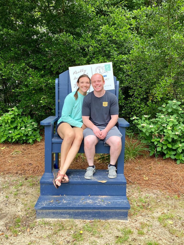 Bianca's first Sciandra Family Vacation to OBX