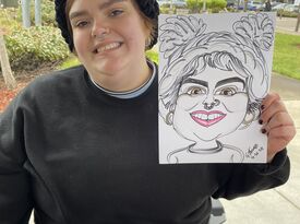 PARTY CARICATURES - spitting image of your guests! - Caricaturist - Troutdale, OR - Hero Gallery 3