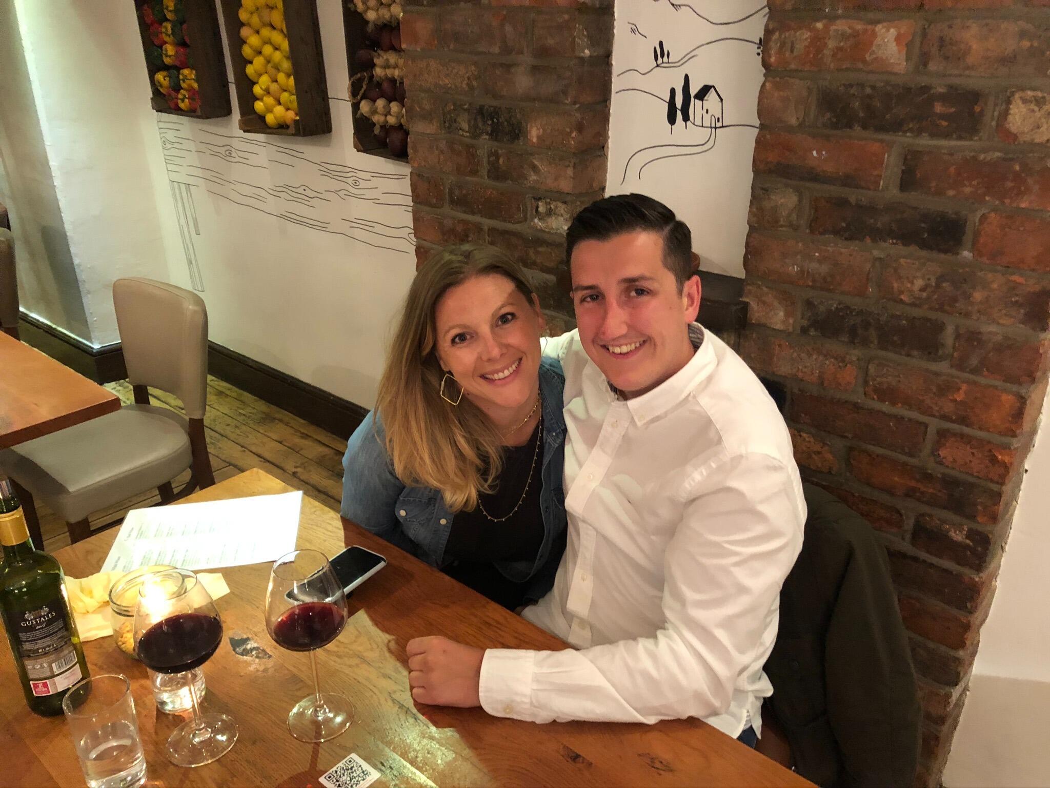 Dinner in the Lake District UK