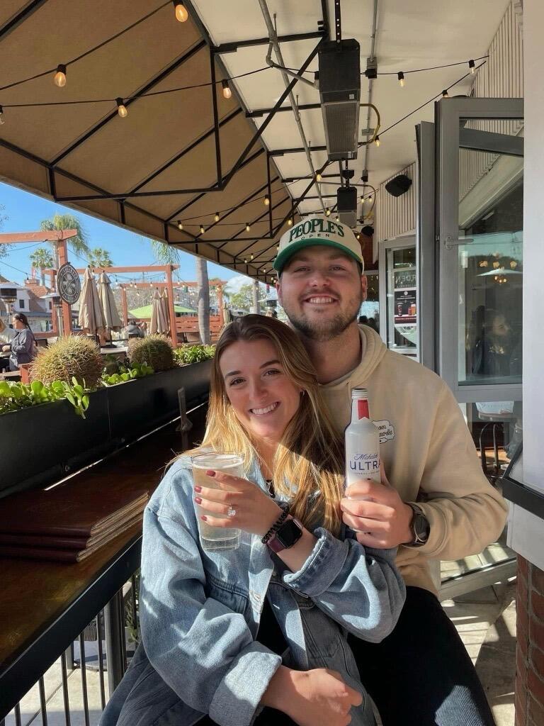 Newly engaged in California for the month! Spent this month saying goodbyes to our CA home and prepping for a cross country move.