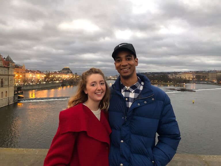 They spent Christmas in Prague and enjoyed some surprisingly good late-night Mexican food.