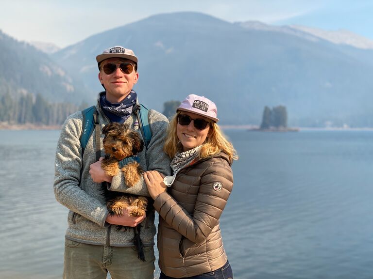 Then Mochi came into our lives! She's a better hiker than even us!