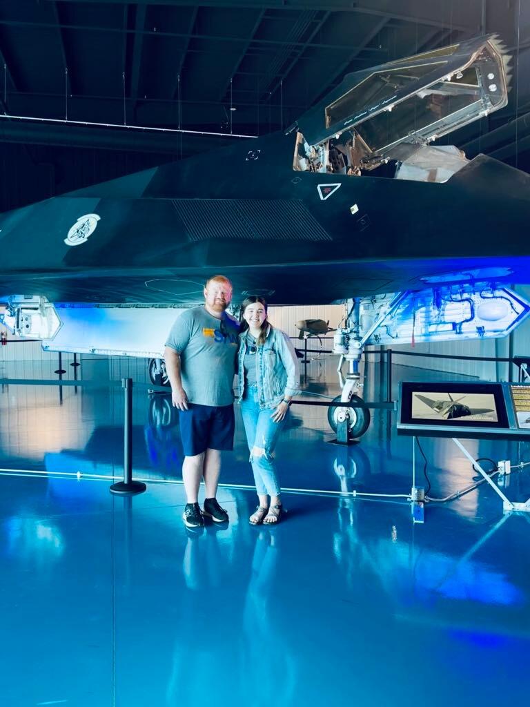 Stafford Air and Space Museum in Weatherford, OK. Enjoyed a self-guided tour of Brooklyn's Alma Mater SWOSU and Pecina's Mexican food. 