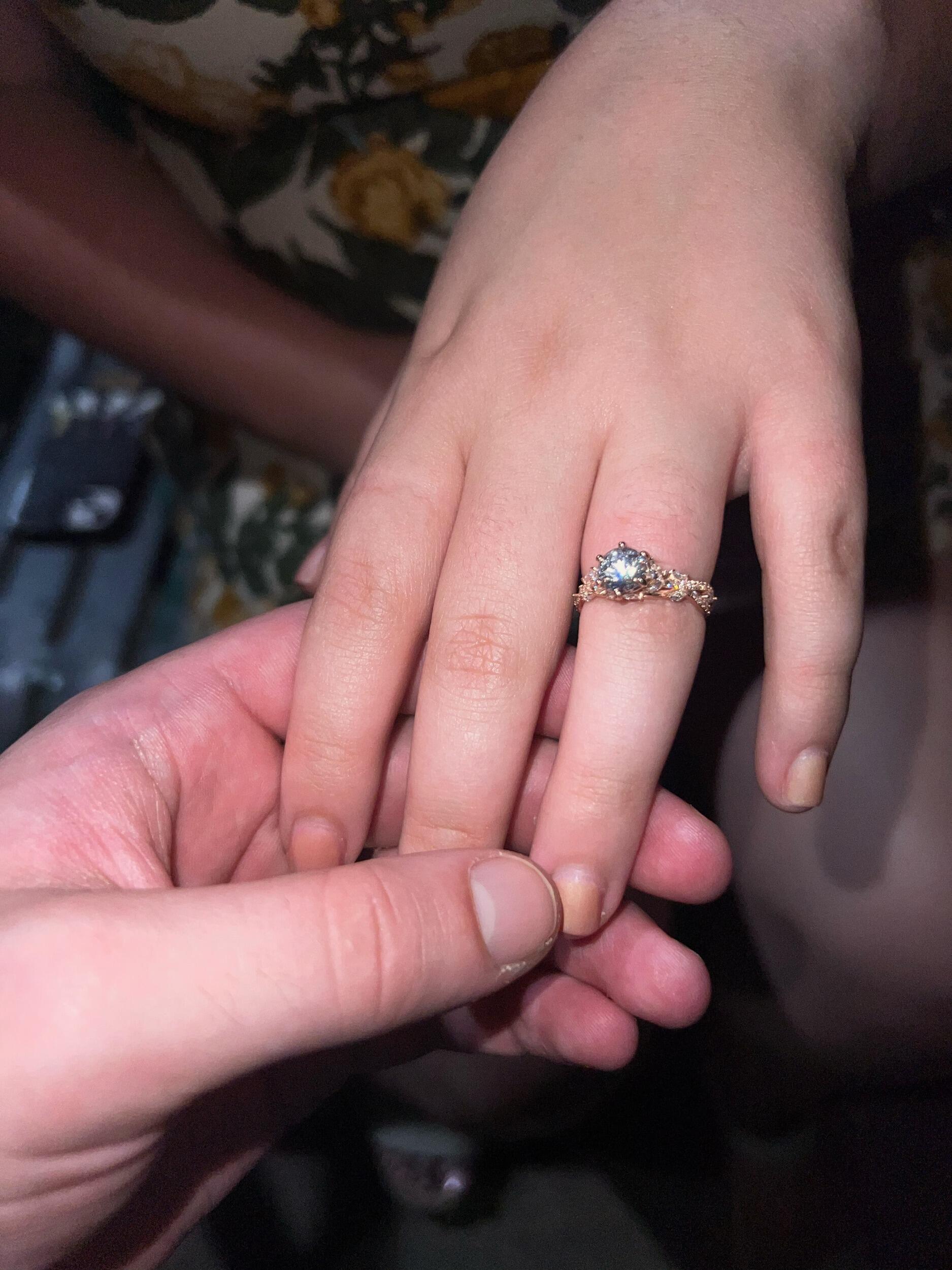 The night of the proposal!