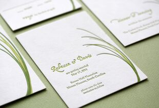 Robin + Fred Save the Date  Custom Unique Save The Dates for Weddings –  Biba Letterpress Studio