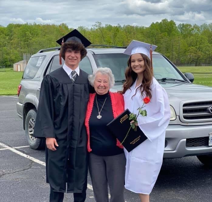 Celebrating our 2020 covid graduation as best as we could!