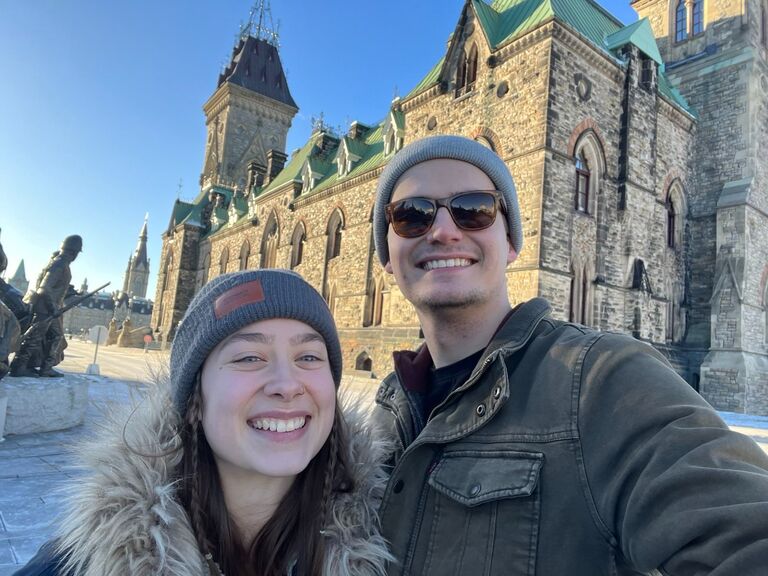 Trip to Ottawa: Visiting Nathan's family for Christmas 