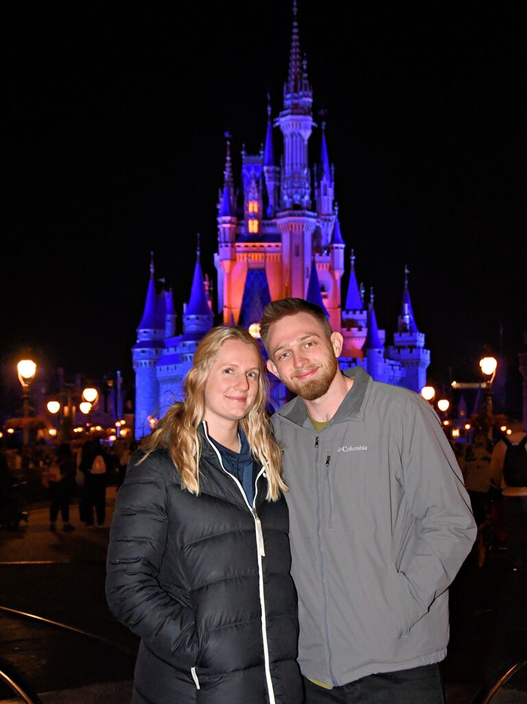 We begin enjoying our engagement with a trip to DisneyWorld!