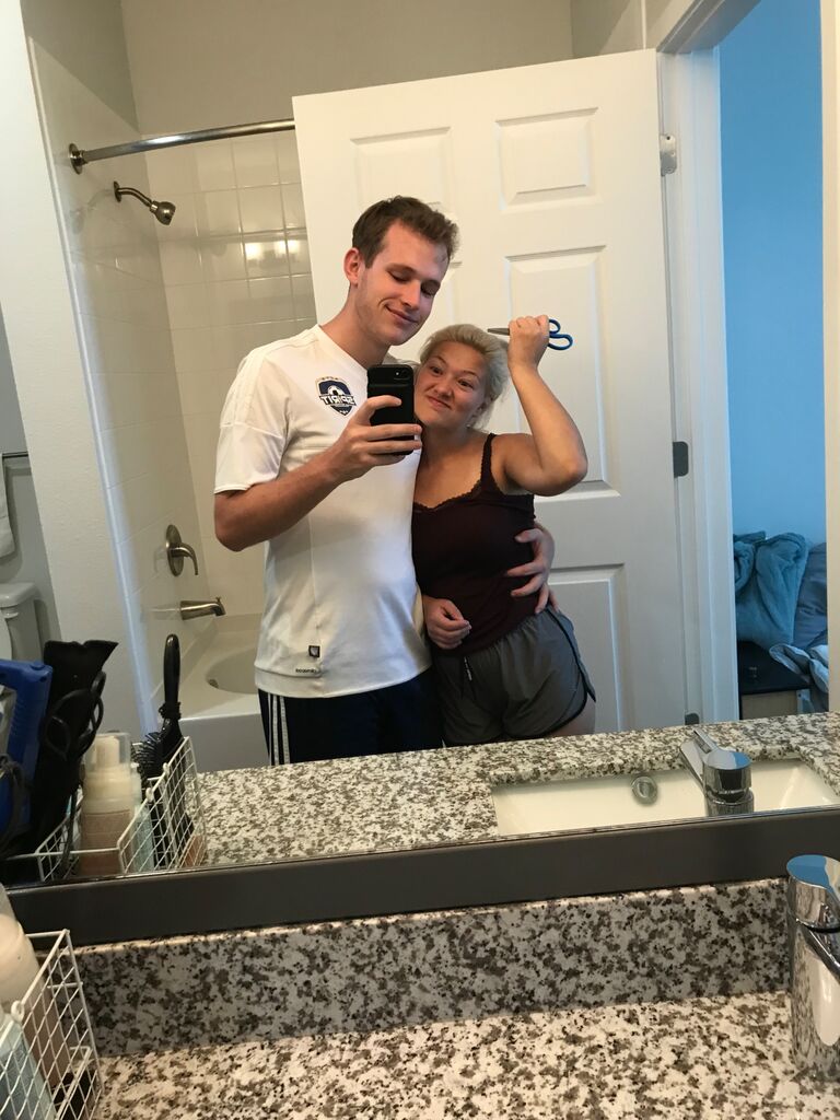 Moved into an apartment together.