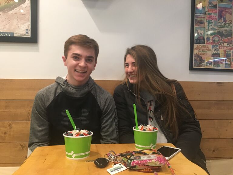 We've been on many adventures and dates since then. Blended has always been one of our favorite date spots. 