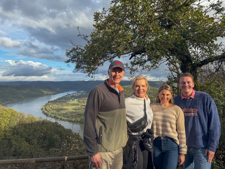 Hiked to the top of the mountain in Germany 