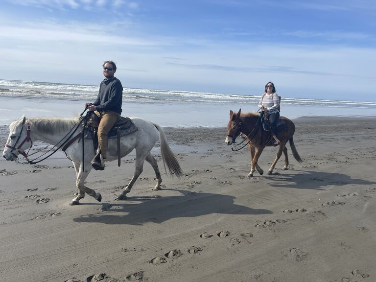 We are dominating horses on Daph`s Bday!