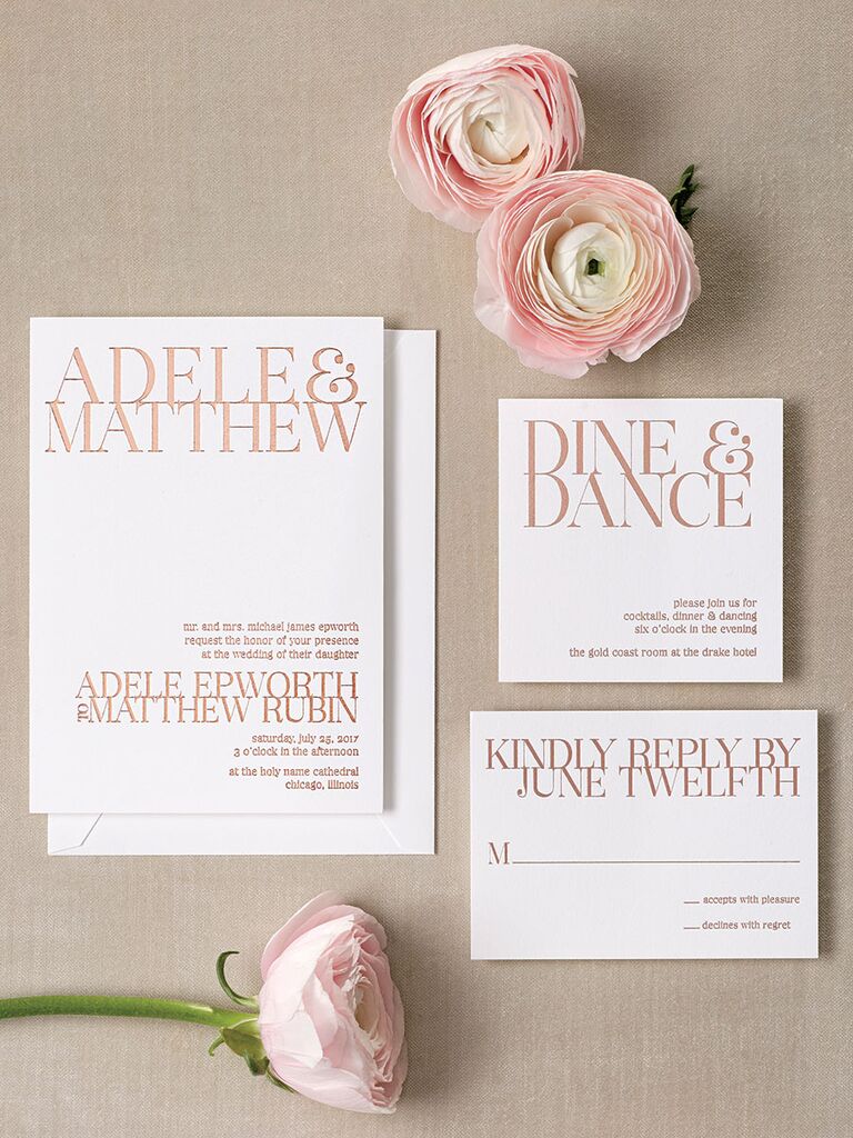 20 Prettiest Wedding Invitations