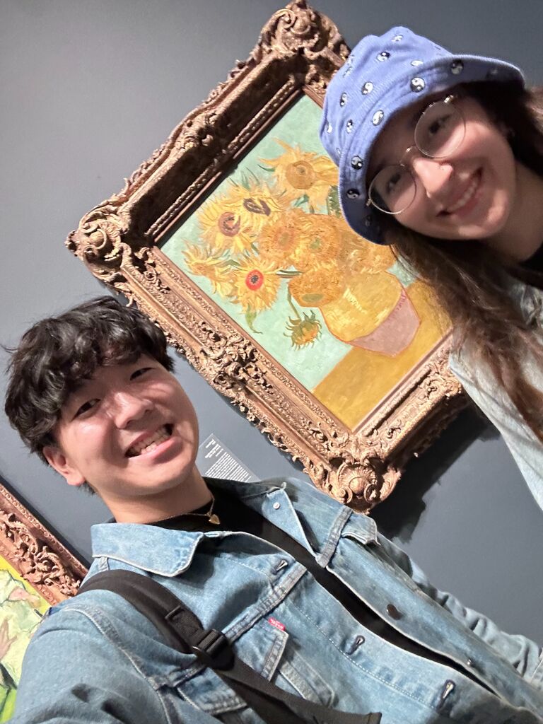 Us and Van Gogh in Philly