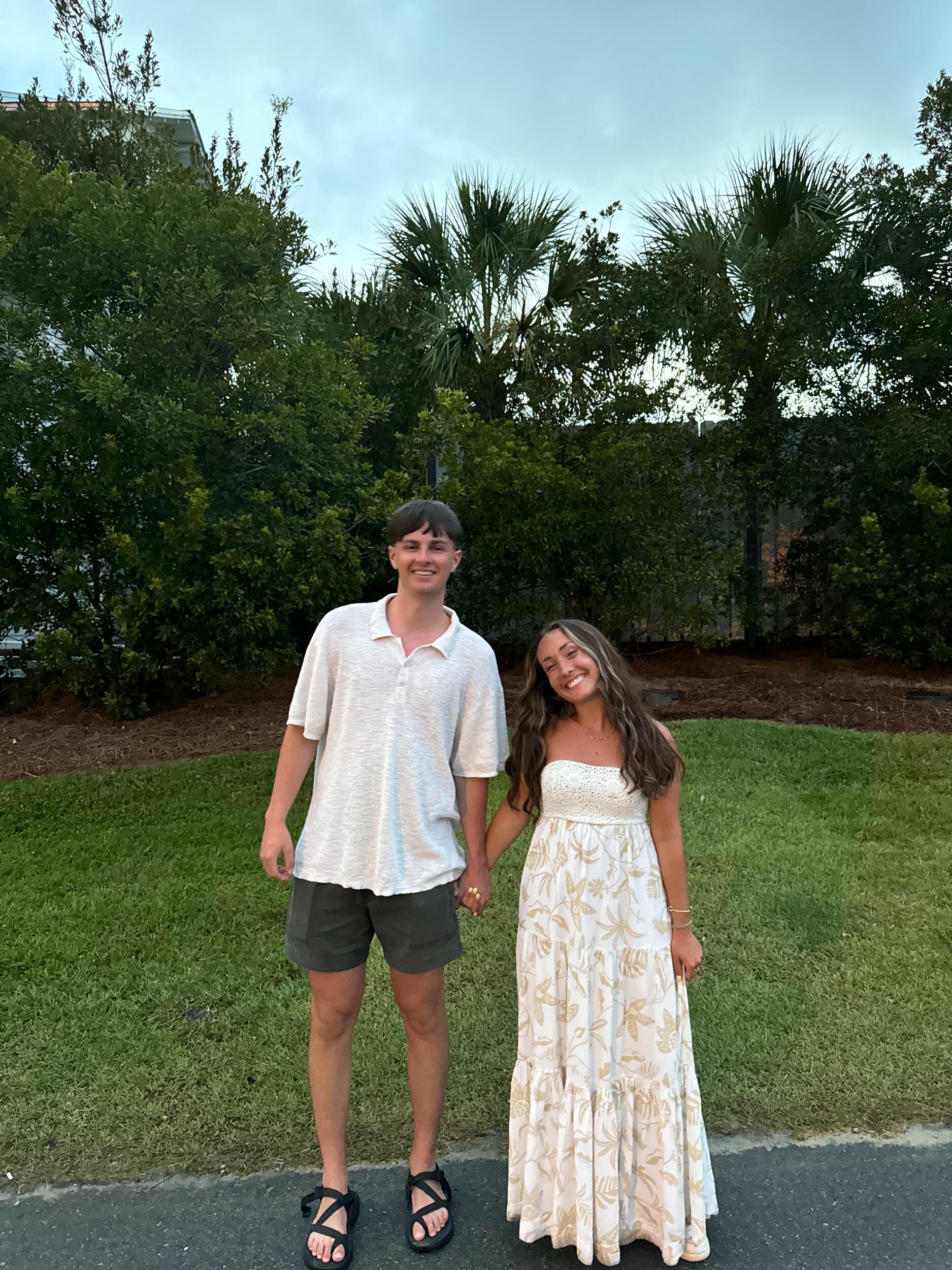 Their first family vacation together! Alli got to to go Seaside, FL with Tyler and his Dad's side of the family