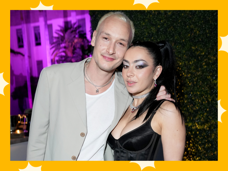 Charli xcx and fiancé George Daniel