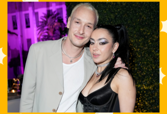 Charli xcx and fiancé George Daniel