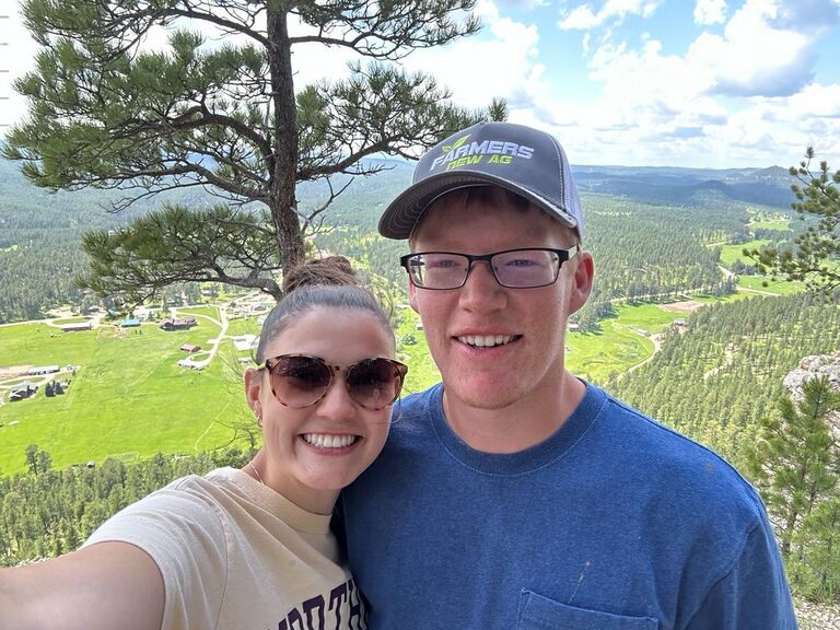 We love doing things together and can't wait for our wedding day!