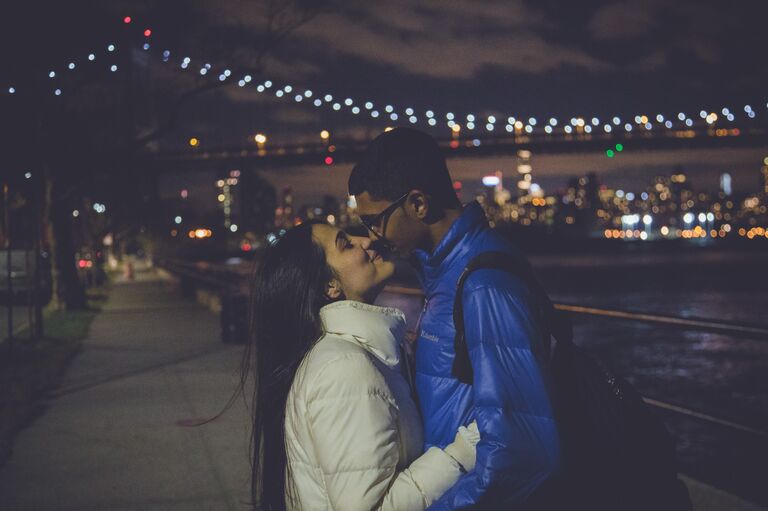 Our one month anniversary and our first "I love you"