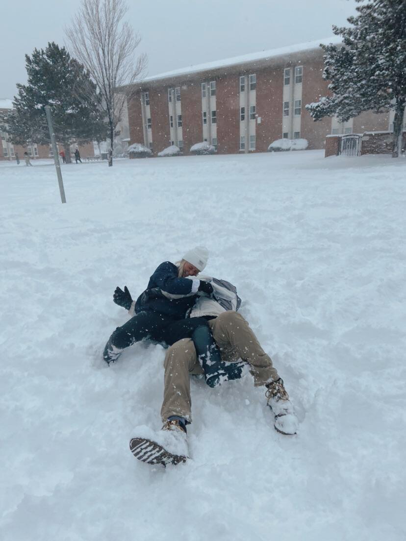 Experienced our first Flagstaff snow