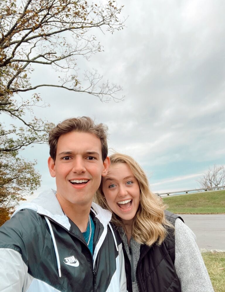 Selfies on the Parkway.