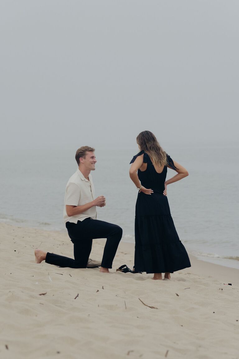 The Proposal. We fast-forward through an adventurous, incredible, knowledge-building two years in Chicago. Everything all building for this moment. The moment where Mac brings Ka'lee out on a humid summer evening, sweat pouring down on their brows, just to hear the most coveted words that can be said during a proposal, "I think I'm going to throw up." 