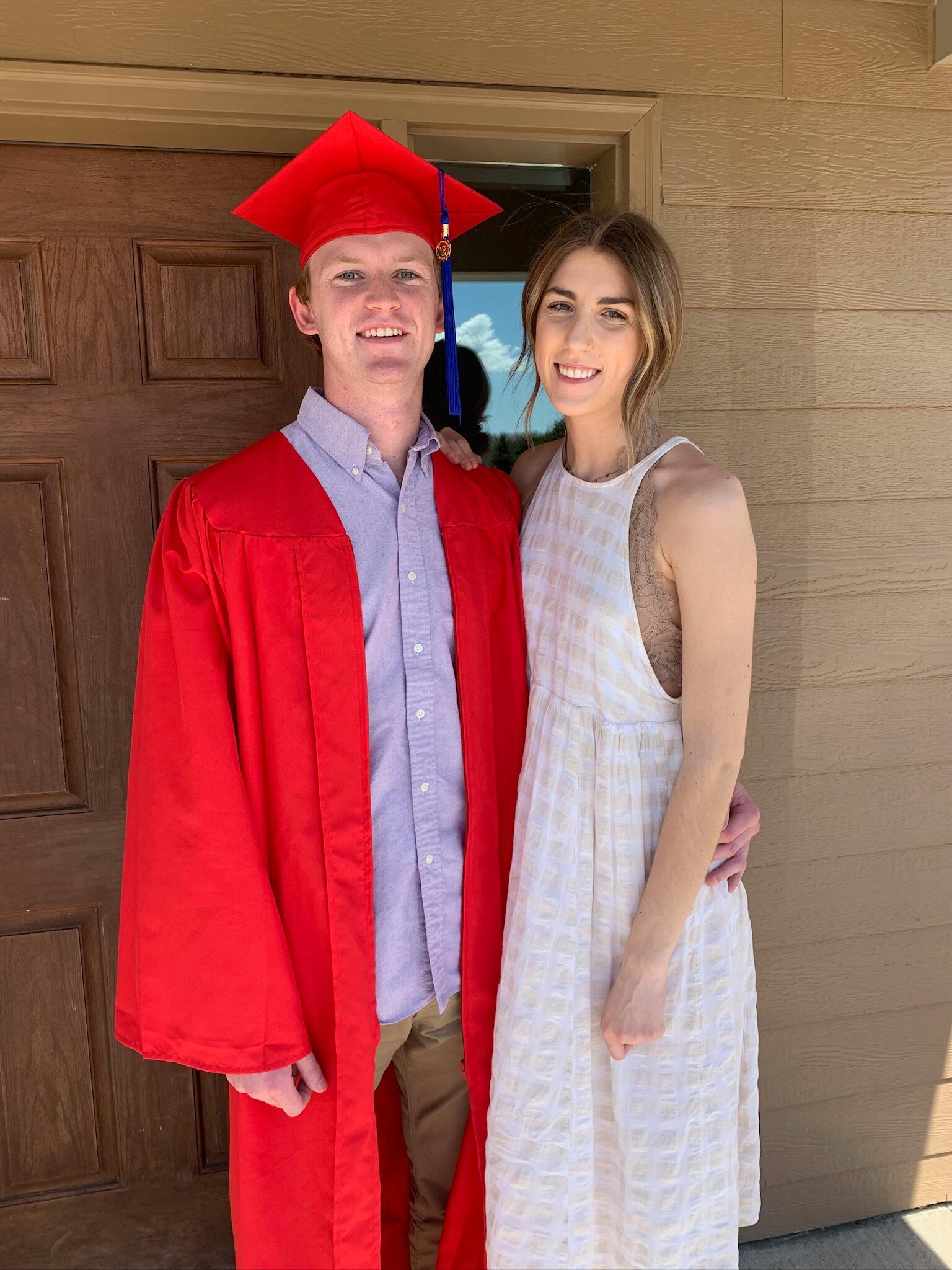 Drew graduates college & moves to Sioux Falls to begin working. Regan finished her senior year of college in Vermillion. 