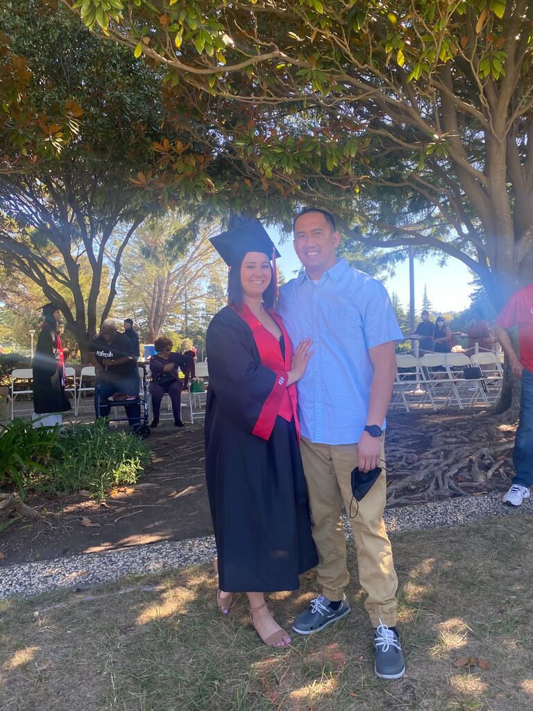 Mel's College graduation