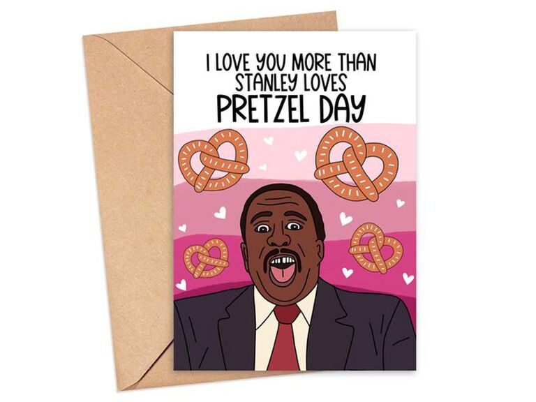 funny Valentine's Day card inspired by The Office