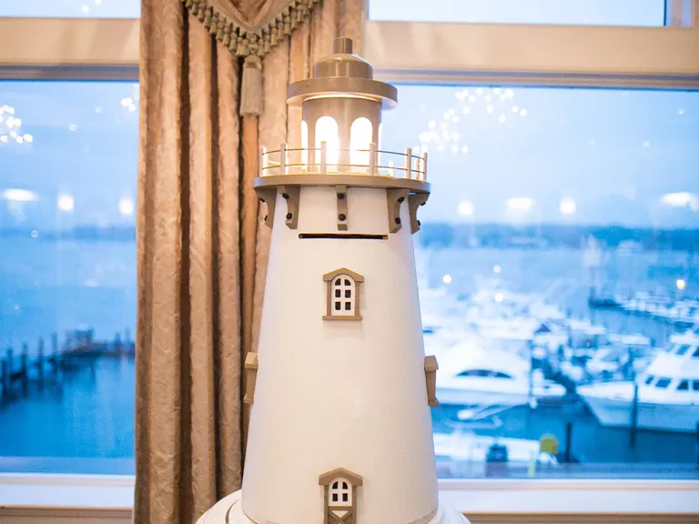 Lighthouse Wedding Card Box Alternative