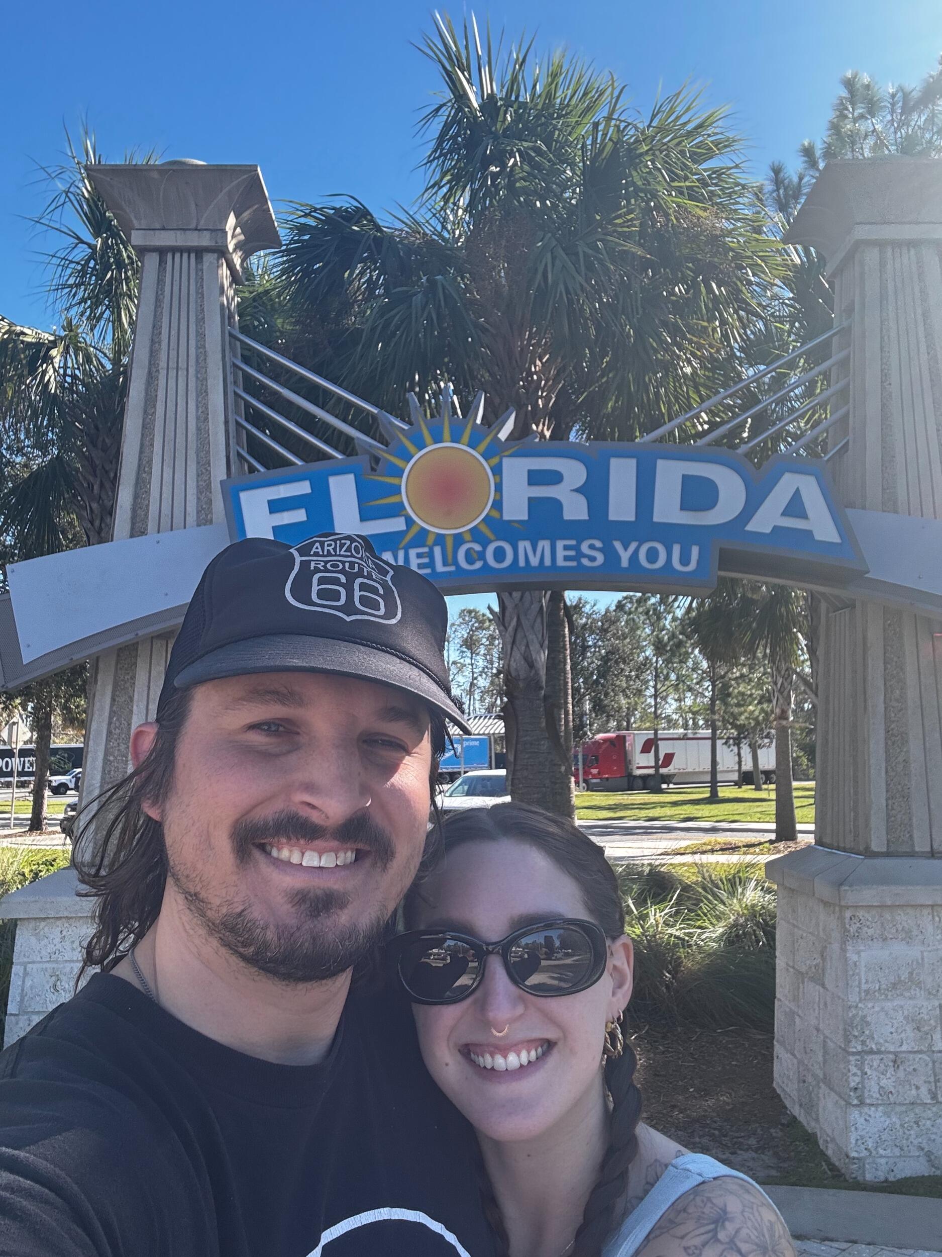 Our 2nd long distance trip together. We went to Miami, Florida for another Bitcoin event where Chris played music.