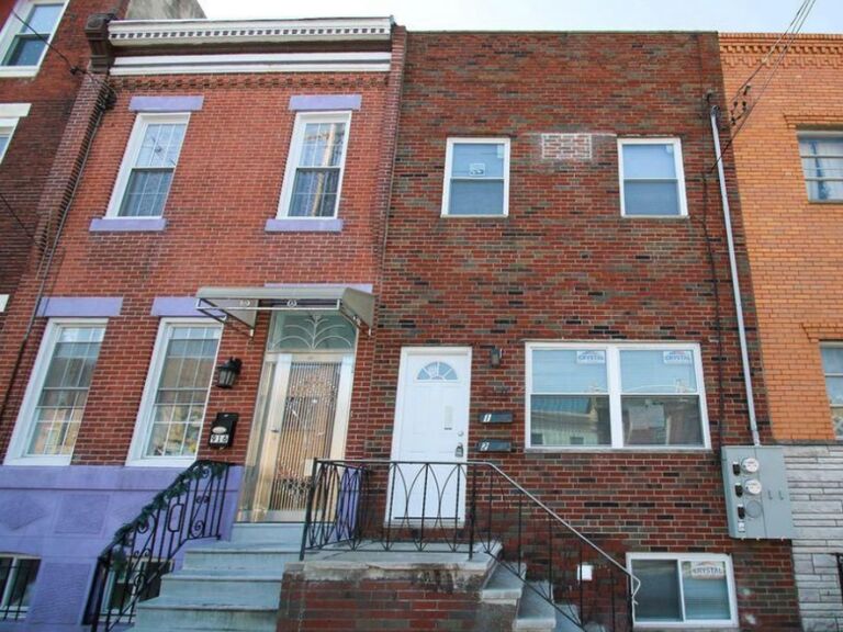 After living in Philly separately for two years, we rented our first place together!