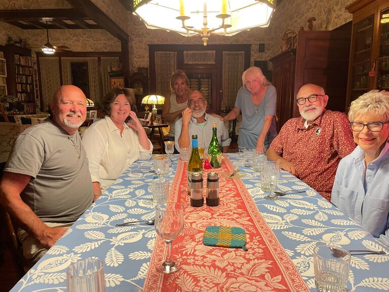 Josh's parents came to Panama City to finally meet my parents and our family friends. We had a great time with everyone! 