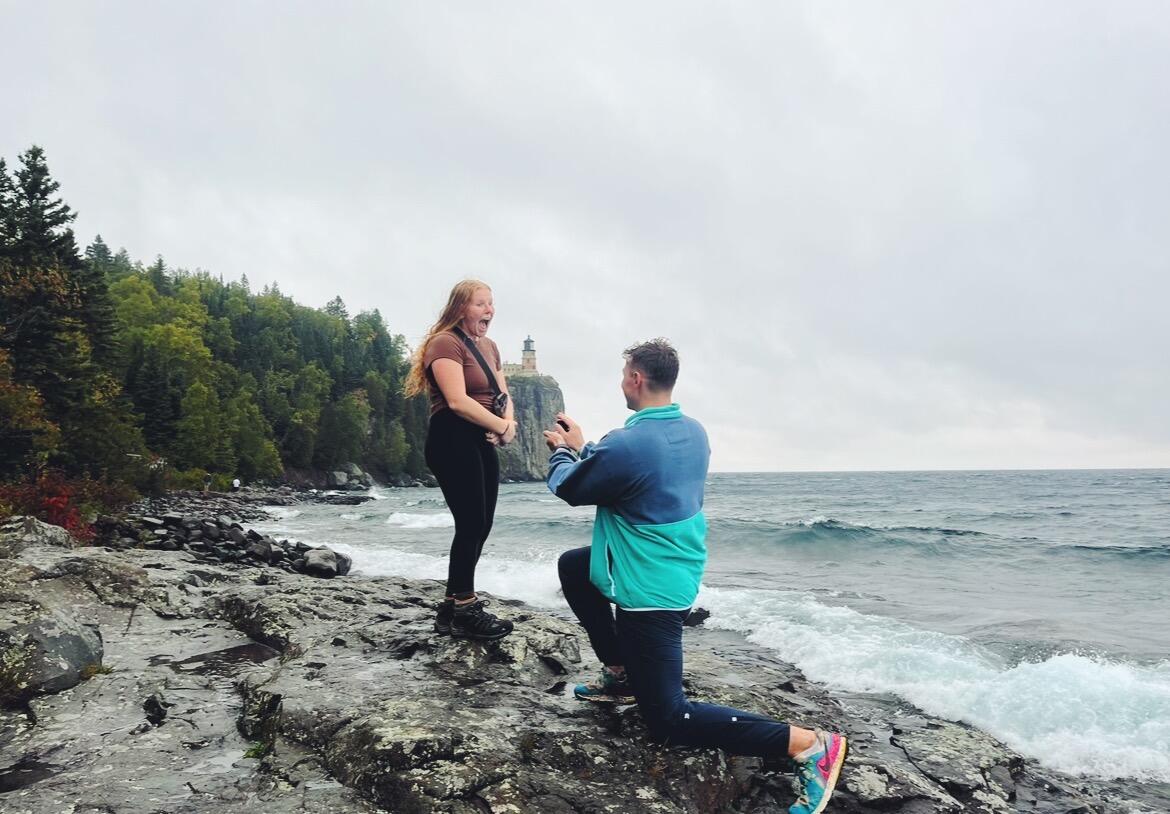 Teague asks Brooke to marry him! Brooke screams and says "I DO"!