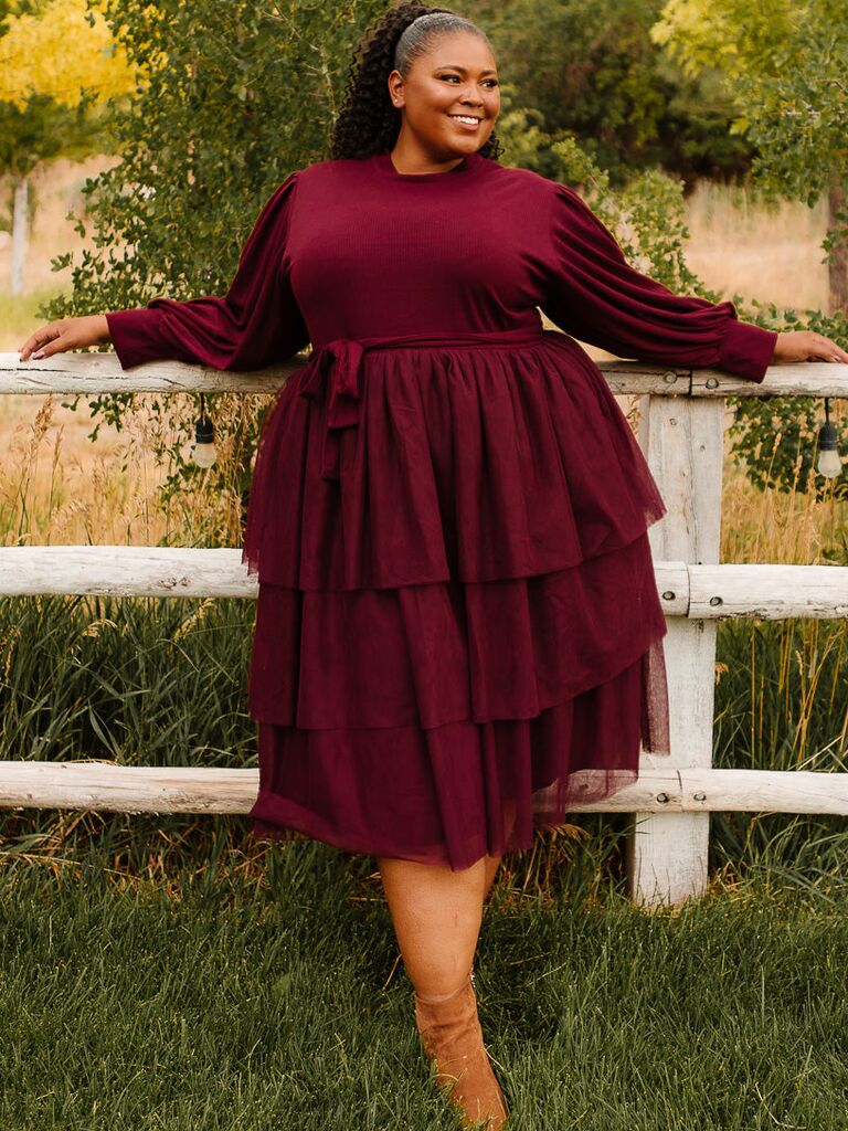 plus size dresses to wear to a wedding