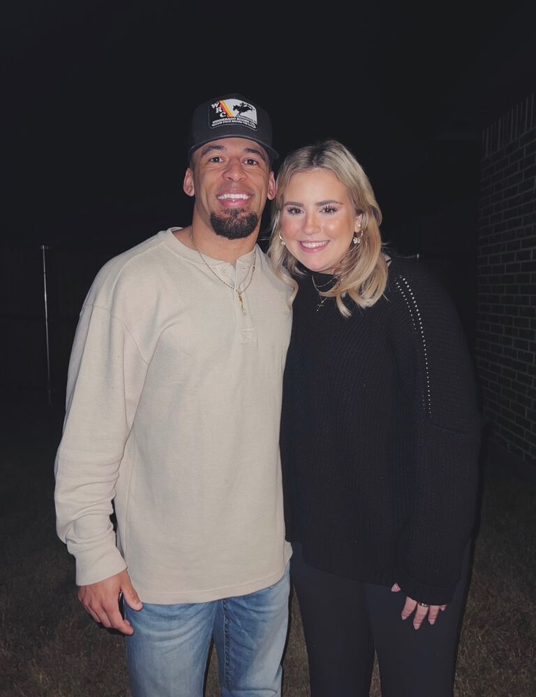 New Years Eve was when I (Willow) knew Robbie was the one. He prayed over mine and his friends’ 2023s, and told us that his word for the year was “Lead”. He is the best leader I know!
