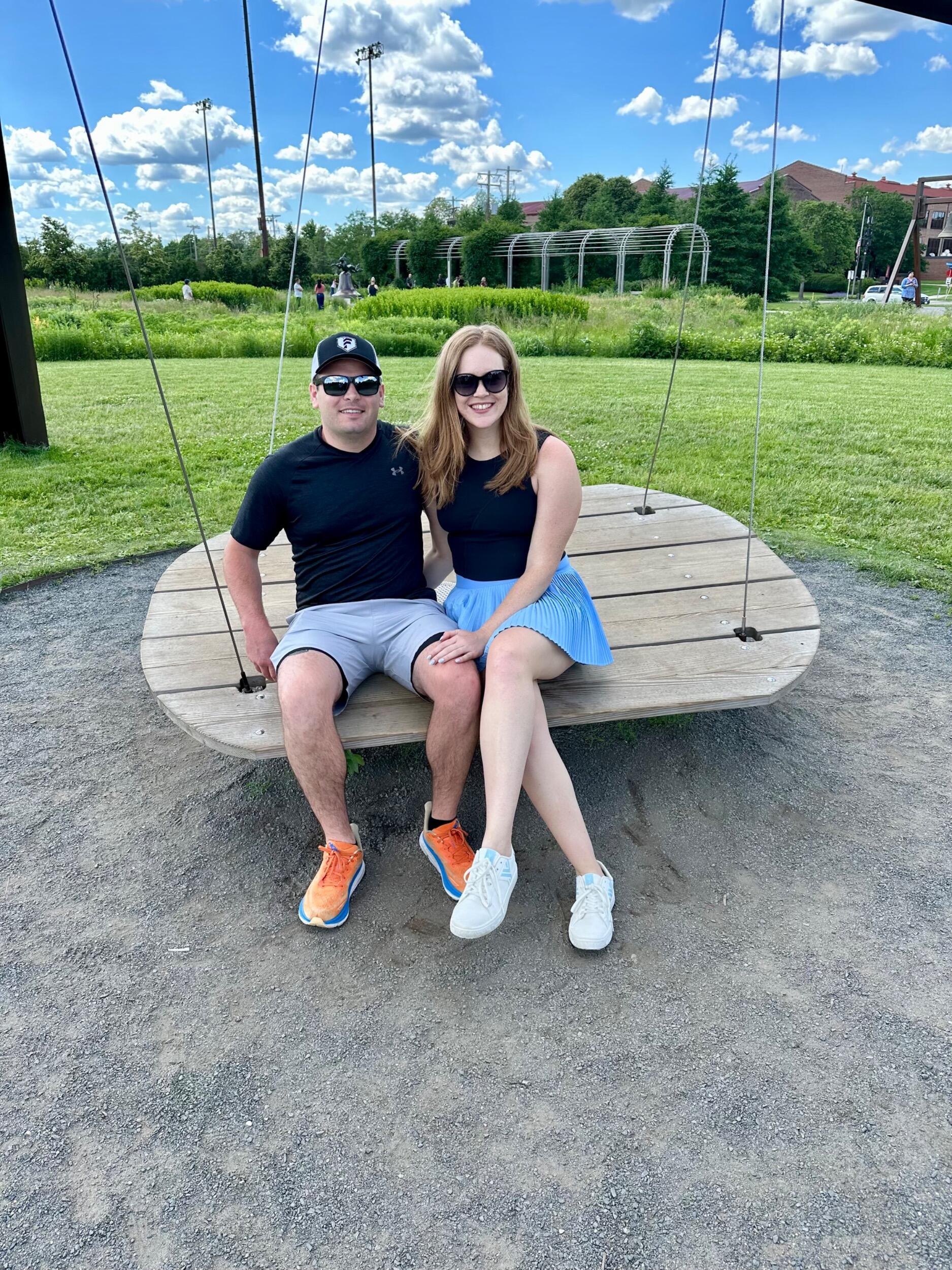 From our visit to the Minneapolis Sculpture Garden with Tammy and Paul