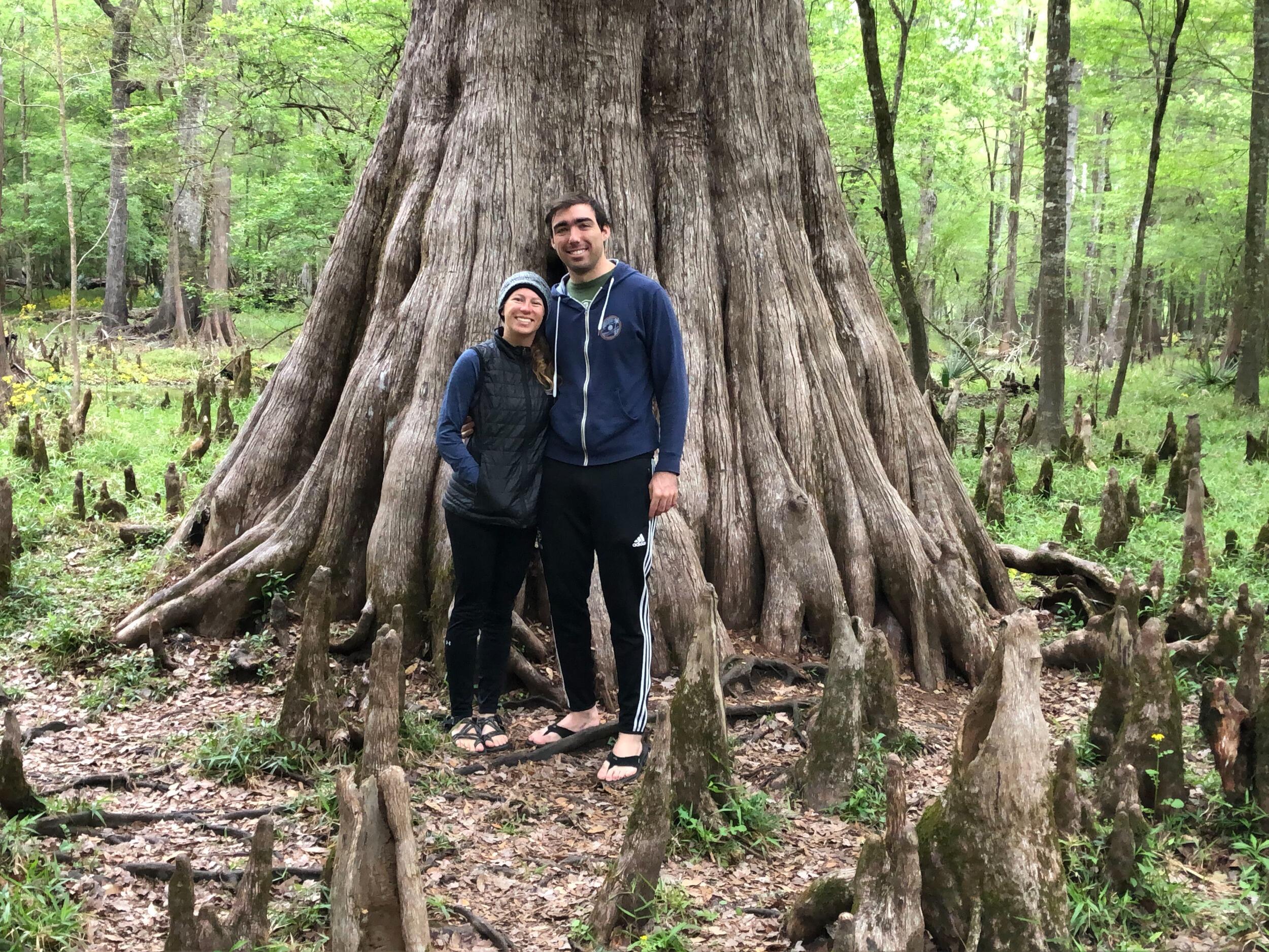 Escaping the pandemic by camping in Gilchrest Blue Springs, FL 