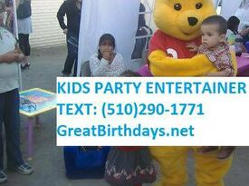 GreatBirthdays Children Entertainers - Costumed Character - Fremont, CA - Hero Gallery 2